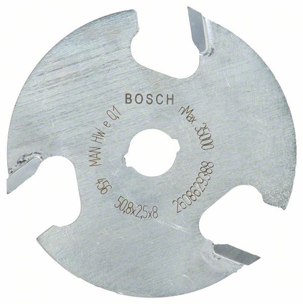 Bosch pločasto glodalo za žlebove 8 mm, D1 50,8 mm, L 2,5 mm, G 8 mm - 2608629388 Glodala BOSCH BOSCH-2608629388 Madras doo Beograd