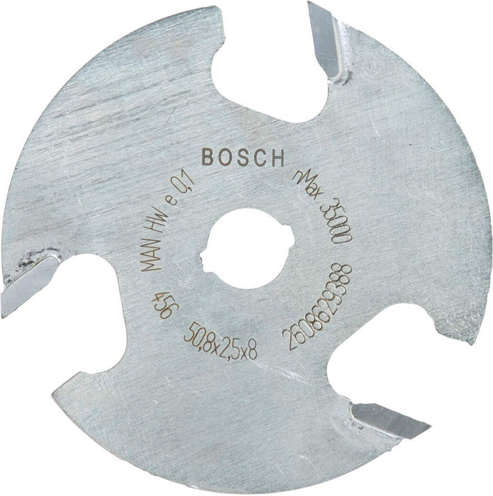 Bosch pločasto glodalo za žlebove 8 mm, D1 50,8 mm, L 2,5 mm, G 8 mm - 2608629388 Glodala BOSCH BOSCH-2608629388 Madras doo Beograd