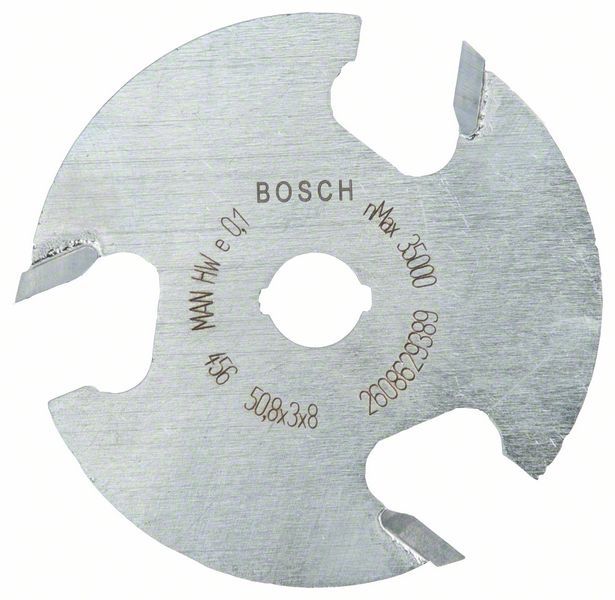 Bosch pločasto glodalo za žlebove 8 mm, D1 50,8 mm, L 3 mm, G 8 mm - 2608629389 Glodala BOSCH BOSCH-2608629389 Madras doo Beograd