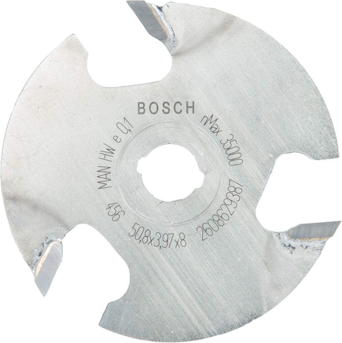 Bosch pločasto glodalo za žlebove 8 mm, D1 50,8 mm, L 4 mm, G 8 mm - 2608629387 Glodala BOSCH BOSCH-2608629387 Madras doo Beograd