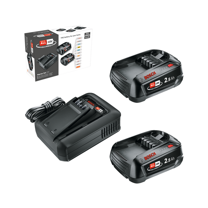 BOSCH Početnički komplet 18 V - Komplet akumulatora Starter-Set 18V (1600A031T5) Madras doo Beograd Madras doo Beograd