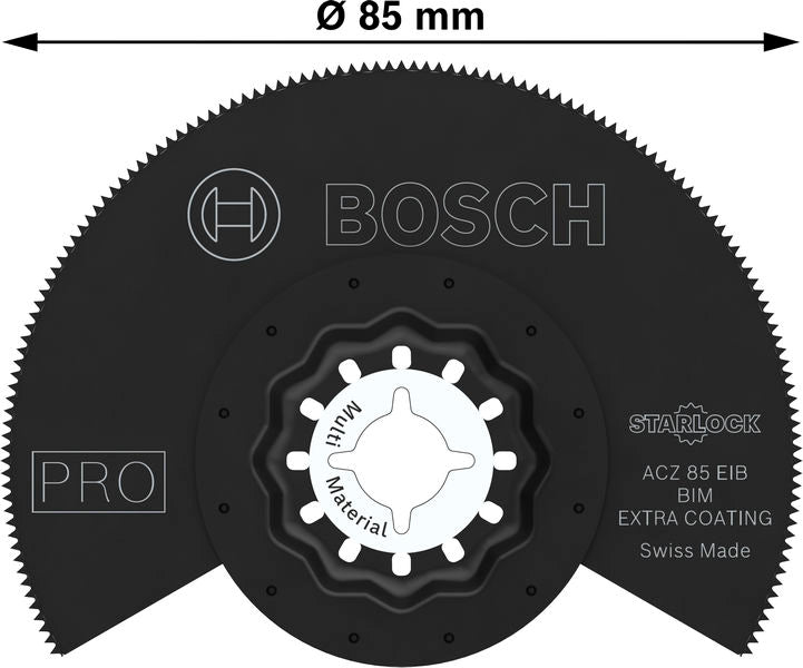 BOSCH PRO ACZ 85 EIB list segmentne testere, 85 mm, 10 kom. - Segment lista testere RB - 10ER ACZ85EIB (2608669087) Madras doo Beograd Madras doo Beograd