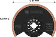 BOSCH PRO ACZ 85 RT3 list testere za višenamenski alat, 85×2,5 mm - Segment lista testere RB - 1ER ACZ85 RT3 (2608669120) Madras doo Beograd Madras doo Beograd