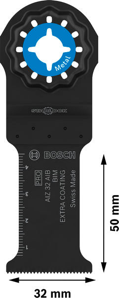 BOSCH PRO AIZ 32 AIB list testere za uranjajuće rezove, 32×50 mm, 10 kom. - List testere za uranjanje RB - 10ER AIZ (2608669076) List testere za uranjanje Bosch Madras doo Beograd