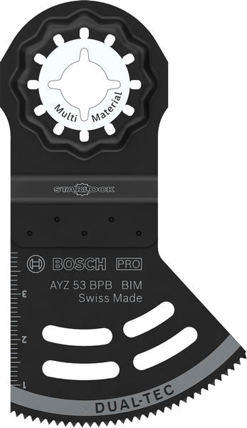 BOSCH PRO AYZ 53 BPB list testere za višenamenski alat, 53×40 mm - List testere za uranjanje RB - 1ER AYZ53 (2608669114) Madras doo Beograd Madras doo Beograd
