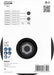 BOSCH PRO Backing Pad, 125 mm, M14, čičak traka - Tanjir sa čičak-prihvatom 125 mm (2608601077) Power Tools BOSCH Madras doo Beograd