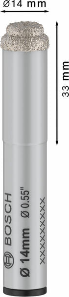 BOSCH PRO Ceramic dry burgija, 14×33×13 mm - Dijamantska burgija PRO Ceramic (2608599058) Power Tools BOSCH Madras doo Beograd
