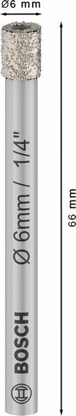 BOSCH PRO Ceramic dry burgija, 6×66 mm - Expert for Ceramic dijaman. burgija 6 mm (2608599049) Power Tools BOSCH Madras doo Beograd
