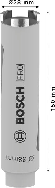 BOSCH PRO Core Cutter dry, 38×150 mm, G 1/2 inča - (2608587316) Power Tools BOSCH Madras doo Beograd