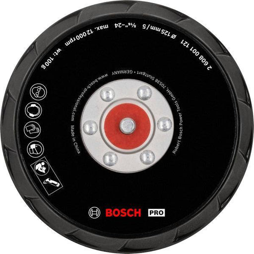 BOSCH PRO disk za poliranje, 125 mm, GPX 12V-125 - Brusni disk 125mm, H&L (2608001121) Power Tools BOSCH Madras doo Beograd