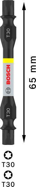 BOSCH PRO dvostrani Impact nastavak sa Pick and Click indeksom, T30, 65 mm - Umetak uvrtača PRO T30 Impact (2608522542) Madras doo Beograd Madras doo Beograd