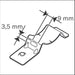 BOSCH PRO EMT-B metalna vezica za montiranje kablova - (1600A03C2U) Power Tools BOSCH Madras doo Beograd
