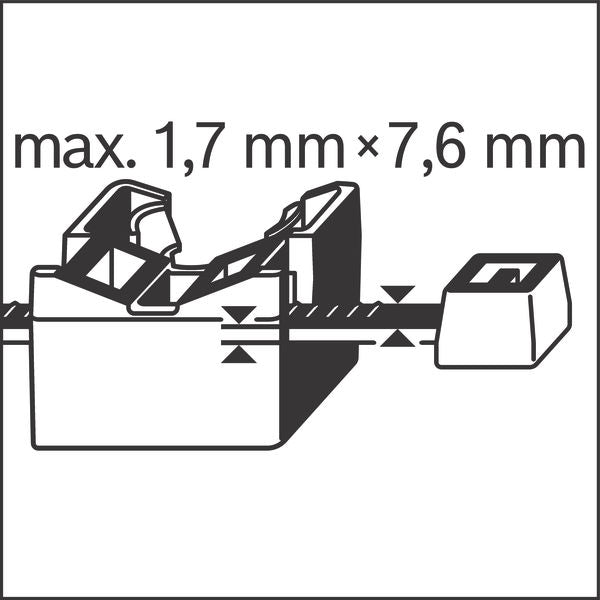 BOSCH PRO EPC vezica za kablove, opseg prečnika 16–32 mm - Vezica za kabl EPT PRO 16-32 (1600A032GG) Madras doo Beograd Madras doo Beograd