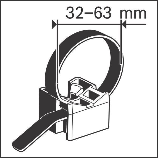 BOSCH PRO EPC vezica za kablove, opseg prečnika 32–63 mm - Vezica za kabl EPT PRO 32-63 (1600A032GH) Madras doo Beograd Madras doo Beograd