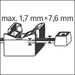 BOSCH PRO EPC vezica za kablove, vezica za spoljni prečnik 1,7×7,6 mm - (1600A032GF) Madras doo Beograd Madras doo Beograd