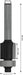 BOSCH PRO glodalo za glodanje u ravni sa ležajevima na dnu, Ø 12,7×L 12,7, prihvat 6 mm - Glodalo za ivice 6x12,7x56 (2608628463) Madras doo Beograd Madras doo Beograd