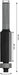 BOSCH PRO glodalo za glodanje u ravni sa ležajevima na dnu, Ø 12,7×L 40, prihvat 8 mm - Glodala za glod.uz površi Flush Trim Bit (2608629674) Madras doo Beograd Madras doo Beograd