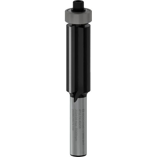 BOSCH PRO glodalo za glodanje u ravni sa ležajevima na dnu, Ø 12,7×L 40, prihvat 8 mm - Glodala za glod.uz površi Flush Trim Bit (2608629674) Madras doo Beograd Madras doo Beograd