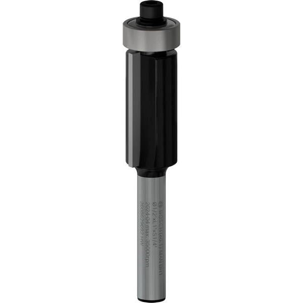 BOSCH PRO glodalo za glodanje u ravni sa ležajevima na dnu, Ø 1/2×L 1", prihvat 1/4" - Glodala za glod.uz površi Flush Trim Bit (2608629692) Madras doo Beograd Madras doo Beograd