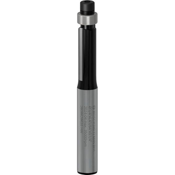 BOSCH PRO glodalo za glodanje u ravni sa ležajevima na dnu, Ø 1/4″×L 21/32″, prihvat 1/4″ - Glodala za glod.uz površi 6,35x6,35x54 (2608628635) Madras doo Beograd Madras doo Beograd