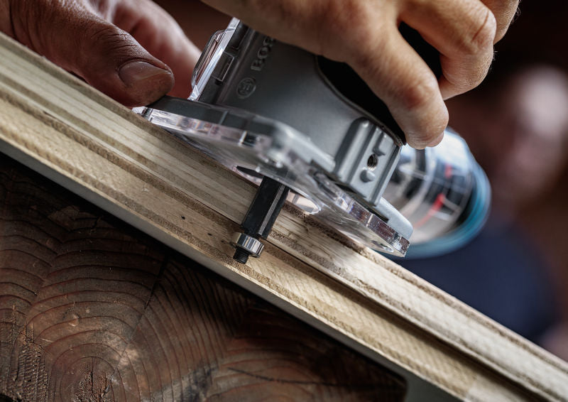 BOSCH PRO glodalo za glodanje u ravni sa ležajevima na dnu, Ø 19×L 25,4, prihvat 8 mm - Glodala za glod.uz površi Flush Trim Bit (2608629675) Madras doo Beograd Madras doo Beograd