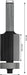 BOSCH PRO glodalo za glodanje u ravni sa ležajevima na dnu, Ø 19×L 25,4, prihvat 8 mm - Glodala za glod.uz površi Flush Trim Bit (2608629675) Madras doo Beograd Madras doo Beograd