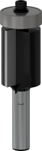 BOSCH PRO glodalo za glodanje u ravni sa ležajevima na dnu, Ø 19×L 25,4, prihvat 8 mm - Glodala za glod.uz površi Flush Trim Bit (2608629675) Madras doo Beograd Madras doo Beograd