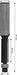 BOSCH PRO glodalo za glodanje u ravni sa ležajevima na dnu, Ø 6,35×L 20, prihvat 8 mm - Glodala za glod.uz površi Flush Trim Bit (2608629673) Madras doo Beograd Madras doo Beograd