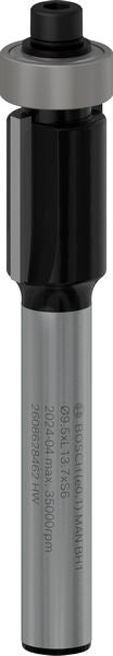BOSCH PRO glodalo za glodanje u ravni sa ležajevima na dnu, Ø 9,5×L 13,7, prihvat 6 mm - Glodalo za ivice 6x9,5x56 (2608628462) Madras doo Beograd Madras doo Beograd