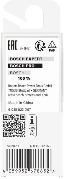 BOSCH PRO glodalo za glodanje u ravni sa ležajevima na vrhu, Ø 1/2×L 38", prihvat 1/4" - Glodala za glod.uz površi Pattern bit (2608629685) Madras doo Beograd Madras doo Beograd