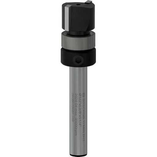 BOSCH PRO glodalo za glodanje u ravni sa ležajevima na vrhu, Ø 1/2×L 38", prihvat 1/4" - Glodala za glod.uz površi Pattern bit (2608629685) Madras doo Beograd Madras doo Beograd