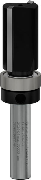 BOSCH PRO glodalo za glodanje u ravni sa ležajevima na vrhu, Ø 16×L 25,4, prihvat 8 mm - Glodala za glod.uz površi Pattern bit (2608629677) Madras doo Beograd Madras doo Beograd