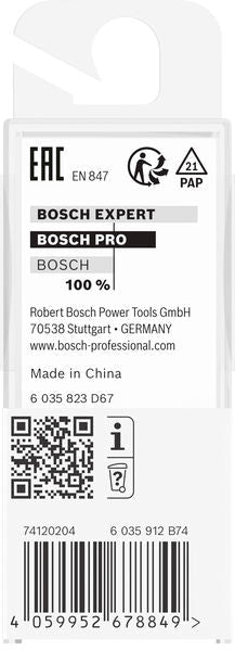 BOSCH PRO glodalo za glodanje u ravni sa ležajevima na vrhu, Ø 5/8×L 1", prihvat 1/4" - Glodala za glod.uz površi Pattern bit (2608629686) Madras doo Beograd Madras doo Beograd