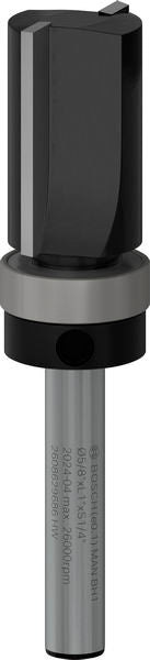 BOSCH PRO glodalo za glodanje u ravni sa ležajevima na vrhu, Ø 5/8×L 1", prihvat 1/4" - Glodala za glod.uz površi Pattern bit (2608629686) Madras doo Beograd Madras doo Beograd