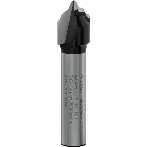 BOSCH PRO glodalo za kanale i useke, R 2,4, prihvat 8 mm - Profilno glodalo 8x12,7x46 (2608628398) Madras doo Beograd Madras doo Beograd