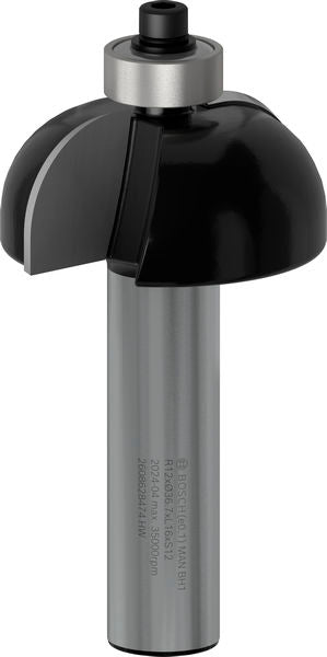 BOSCH PRO glodalo za kanale, R 12, prihvat 12 mm - Glod.za poluok.kan+vođica 12x36,7x70 (2608628474) Madras doo Beograd Madras doo Beograd