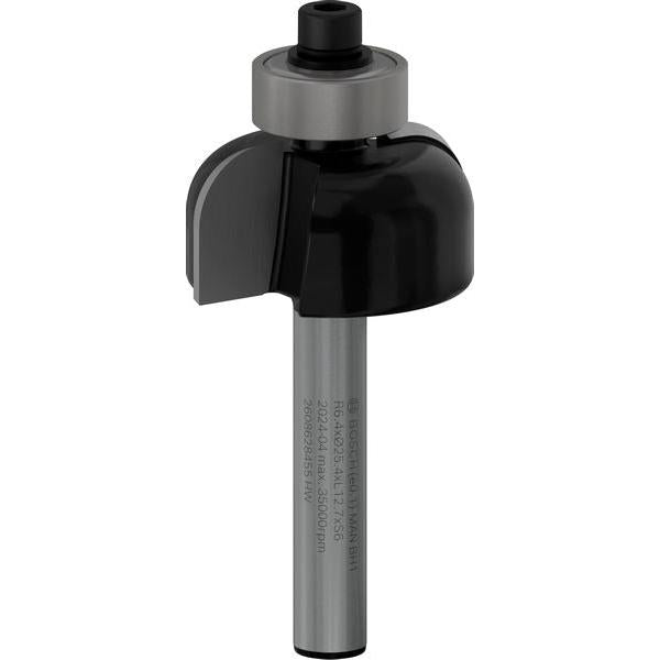 BOSCH PRO glodalo za kanale, R 6,4, prihvat 6 mm - Glod.za poluok.kan+vođica 6x25,4x54 (2608628455) Madras doo Beograd Madras doo Beograd
