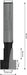 BOSCH PRO glodalo za ključaonice, Ø 13,5×Ø 8,6, prihvat 8 mm - Glodalo Keyhole Bit (2608629684) Madras doo Beograd Madras doo Beograd
