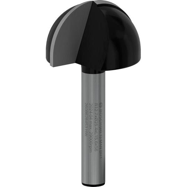 BOSCH PRO glodalo za poluokrugle kanale, R 12,7, prihvat 6 mm - Glod.za poluok.kan+vođica 6x25,4x49 (2608628453) Madras doo Beograd Madras doo Beograd