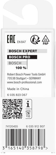 BOSCH PRO glodalo za poluokrugle kanale, R 1/4″, prihvat 1/4″ - Glod.za poluok.kan+vođica 6,35x12,7x40 (2608628418) Madras doo Beograd Madras doo Beograd