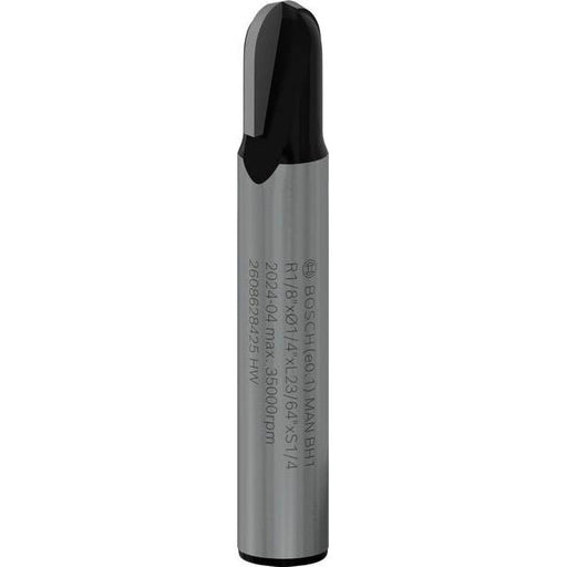 BOSCH PRO glodalo za poluokrugle kanale, R 1/8″, prihvat 1/4″ - Glod.za poluok.kan+vođica 6,35x9,5x40 (2608628425) Madras doo Beograd Madras doo Beograd