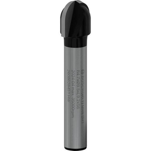 BOSCH PRO glodalo za poluokrugle kanale, R 4,7, prihvat 6 mm - Glod.za poluok.kan+vođica 6x9,5 (2608628451) Madras doo Beograd Madras doo Beograd