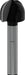 BOSCH PRO glodalo za poluokrugle kanale, R 8, prihvat 6 mm - Glod.za poluok.kan+vođica 6x15,9x45 (2608628452) Madras doo Beograd Madras doo Beograd