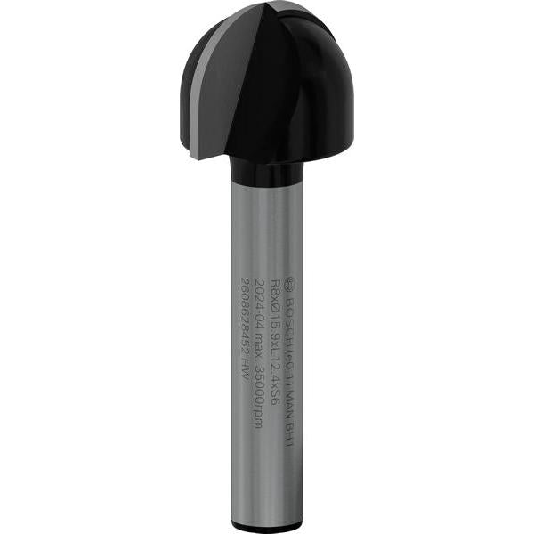 BOSCH PRO glodalo za poluokrugle kanale, R 8, prihvat 6 mm - Glod.za poluok.kan+vođica 6x15,9x45 (2608628452) Madras doo Beograd Madras doo Beograd