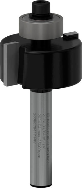 BOSCH PRO glodalo za pregibe, 1/4″, prihvat 1/4″ - Glodalo za žljebove 6,35x25,4x54 (2608628417) Madras doo Beograd Madras doo Beograd