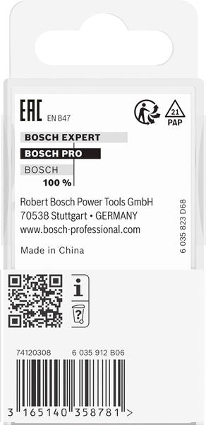 BOSCH PRO glodalo za pregibe, 1/4″, prihvat 1/4″ - Glodalo za žljebove 6,35x25,4x54 (2608628417) Madras doo Beograd Madras doo Beograd