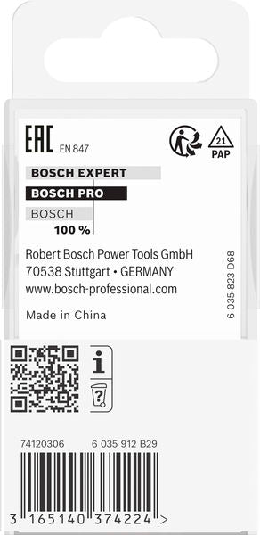 BOSCH PRO glodalo za pregibe, 6,4 mm, prihvat 6 mm - Glodalo za žljebove 6x25,4x54 (2608628449) Madras doo Beograd Madras doo Beograd