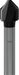 BOSCH PRO glodalo za V-kanale, 90°×Ø 1/2", prihvat 1/4" - V-glodalo za žljebove 6,35x12,7x45 (2608628415) Madras doo Beograd Madras doo Beograd