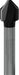 BOSCH PRO glodalo za V-kanale, 90°×Ø 1/2", prihvat 1/4" - V-glodalo za žljebove 6,35x12,7x45 (2608628415) Madras doo Beograd Madras doo Beograd