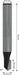BOSCH PRO glodalo za V-kanale, 90°×Ø 6,4, prihvat 6 mm - V-glodalo za žljebove 6x6,35x48 (2608628445) Madras doo Beograd Madras doo Beograd